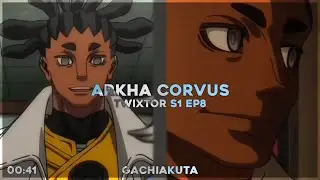 Arkha Corvus - Free Twixtor clips | gachiakuta &bull; season 1 &eacute;pisode 8