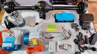 48/60V 1-2KW BLDC & PMSM DATAI KIT WITH DIFFERENTIAL 42/46/52