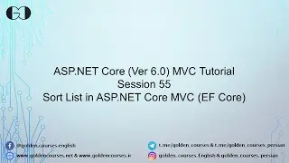 Sort in ASP.NET Core -Session 55