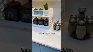 Kitchen countertop organization | Organizing ideas | Space saving organizers #shorts #shortsfeed