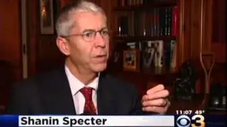 Shanin Specter comments Kraft Factory Shooting Award, CBS 3, March 30, 2015