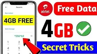 How to Get Free Data on Airtel Sim in 2025 | 100% Working Tricks & Offers