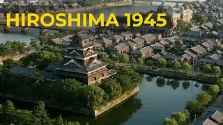 Hiroshima 1945 AI-Reconstructed: The City Before the Bomb