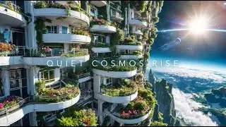 Quiet Cosmos Rise 🎧 Relax with Soothing Music in a Chill Space