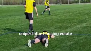 End of league season kick about.