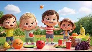 Fruits Song 🍎 Healthy Food Rhymes | Learn Fruits for Kids | Nursery Rhymes & Songs for Children