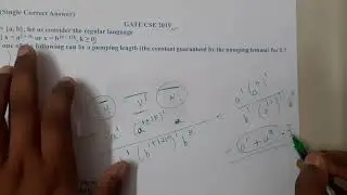 GATE CSE 2019