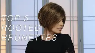 Top 5 Rooted Brunettes I Wigs 101