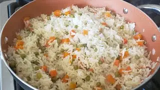 How to make rice (White rice Mexican style) Arroz blanco