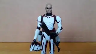 Star Wars TCW Retrospective Series Part 33: Clone Commander Stone Figure Review!