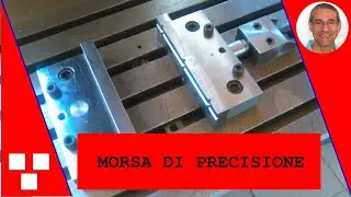 Costruzione di una morsa per fresatrice fai da te #01  - Diy milling machine vise