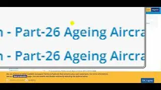 Aging Aircrafts Program part 2 EASA