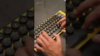 Logitech Popkeys Keyboard Unboxing | Yellow color