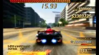 Burnout Revenge TrafficAttack 8M$ on Rank01 SunshineKeys