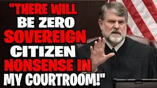 Judge DESTROYS Sovereign Citizen&rsquo;s &ldquo;Right to Travel&rdquo; Argument &mdash; Instant Courtroom Chaos!