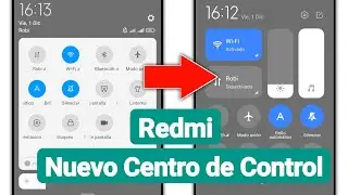 C&oacute;mo habilitar el NUEVO CENTRO DE CONTROL en el tel&eacute;fono Redmi