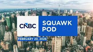 Squawk Pod: &ldquo;Please, spare me.&rdquo; Chris Christie on Kalshi & Polymarket - 02/20/26 | Audio Only