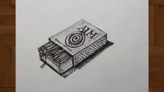 How To Draw And Shade Matchbox With Pens || MAH-AAC-CET Object Drawing For Beginners
