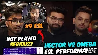 RNTX Not Playing Serious 🥵 Omega vs Hector in ESL | Team Xspark