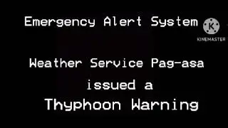 Eas Scenario: Typhoon Warning MESSAGE