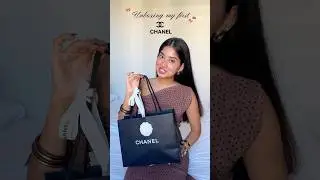 My first Chanel unboxing 🥹🥹