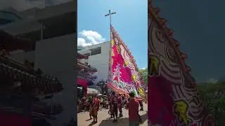 I found a giant flag When the chinese temperature is