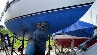 Removing gelcoat, paint & antifouling with a surface milling tool