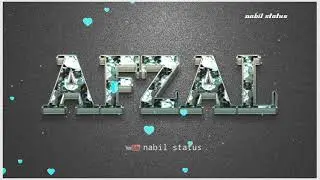 Afzal name status
