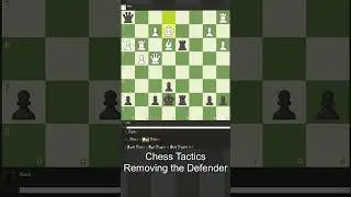 Chess Tactics Removing the Defender 5