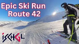Skiing Ischgl’s Wildest Slope - Route 42 Piz Val Gronda!