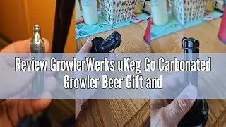 Review GrowlerWerks uKeg Go Carbonated Growler Beer Gift and Craft Beverage Dispenser for Beer, Soda
