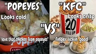 KFC VS POPEYES...