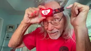 LHKNL Headlamp Flashlight, Lumen Ultra Light Bright LED Rechargeable Headlight with White Red Light
