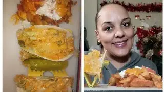 (MUKBANG) VIRAL BIG MAC TACO'S COPYCAT MAC SAUCE WITH LOADED FRENCH FRIES!!!
