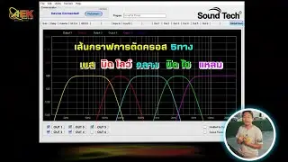 ระบบเสียงหลายๆทาง 1/2/3/4/5ทาง เขาตัดครอสยังไง? มาดูกันครับ