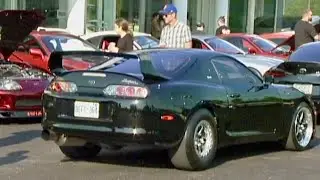 Supra Car meet on VHS (CRAZY EXITS!)
