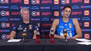 Dean Vickerman and Jesse Edwards press conference vs Sydney Kings - Round 16, NBL26