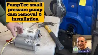 Removing cam bearing (ball bearing) from Pumptec, Sandia, Olympus, Prospector, pressure pumps