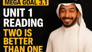 Two Is Better Than One 🦓🐦| Mega Goal 3.1 &ndash; Unit 1 Reading | English Reading & Comprehension Practice