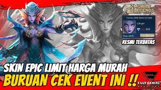 BURUAN CEK ❗ ADA SKIN EPIC LIMITED DI JUAL HARGA MURAH DI EVENT INI - MOBILE LEGENDS