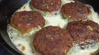 Mutton Shami kabab Recipe  |  Shikumpuri  Shami kabab Recipe