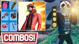 *NEW* BEST AGENT PATCH SKIN COMBOS [SEASON 4 BATTLE PASS]! | Fortnite