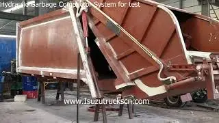 12m3 Factory #Garbagecompactor super structure body kit for sale