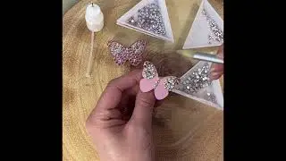 Making a Beautiful Butterfly Badge Pin