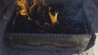 Wood Pellet Basket - Pelletfirebox - Pelletkorb - Kaminkorb '' WP-2'' powered by Wattal Ltd