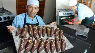 Guaguas de Pan de Chocolate Ecuador muy fáciles (con el toque de Luis)