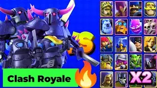 Epic Mini Pekka Showdown in 2X Elixir Mode 👹 | New Game Clash Royale | Cine Gaming X