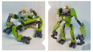 LEGO Transformer Mech for Frog - How to build MOC