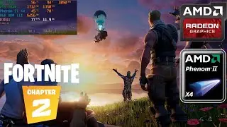 Fornite Chapter 2 (HD 7850/R7 265/R7 370 | Phenom II X4) [Medium*]