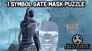 1 Головоломка с маской &laquo;Символические врата&raquo; &mdash; Hellblade: Senua's Sacrifice